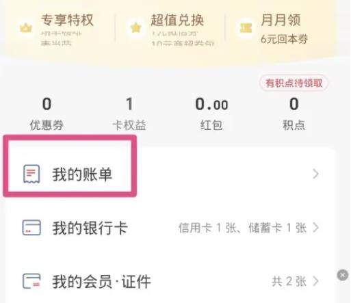 如何查云闪付账单明细